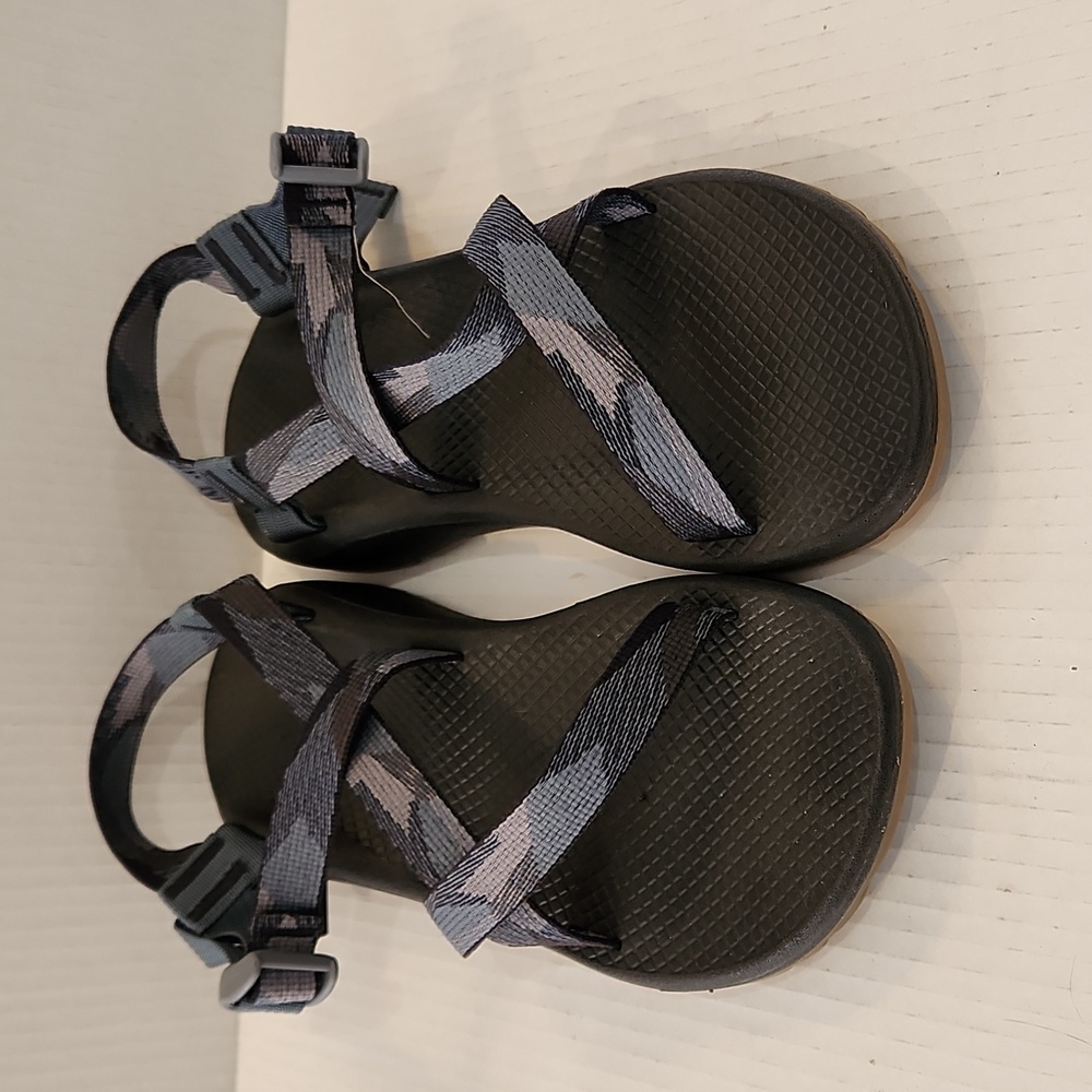 Chaco Women's Blue Gray Strappy Sport Sandals Size 10